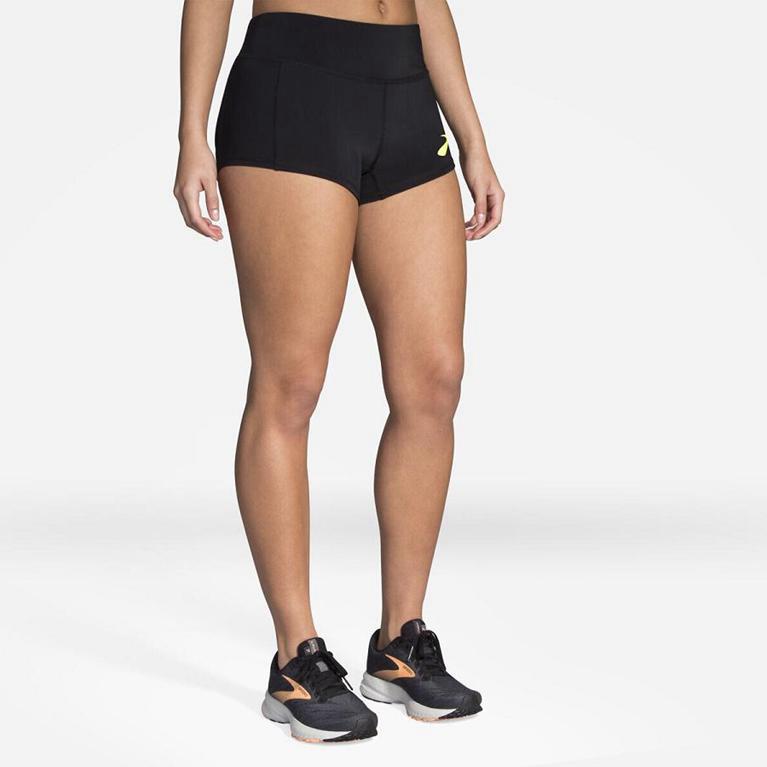 Brooks Women's Elite 2 Running Shorts - Grey (GDJS71289)